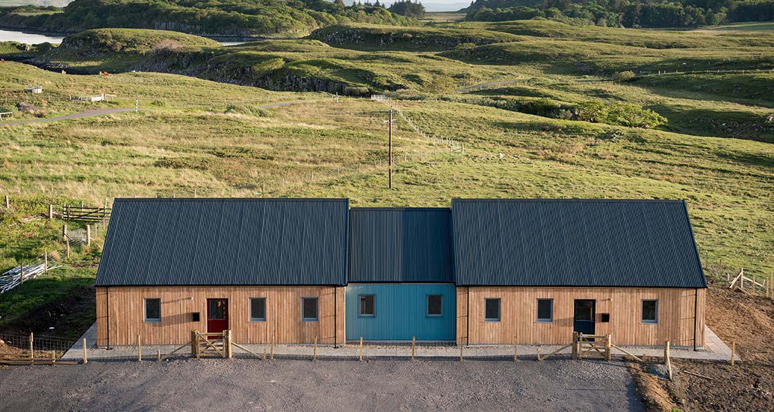 Scottish isle eco cottages need no central heating 02