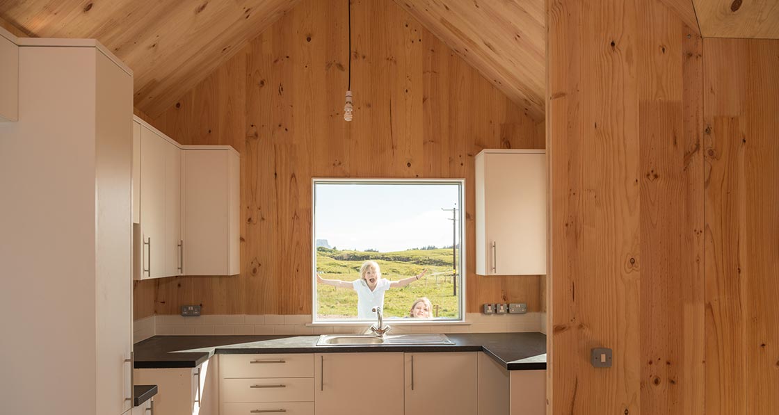 Scottish isle eco cottages need no central heating 08
