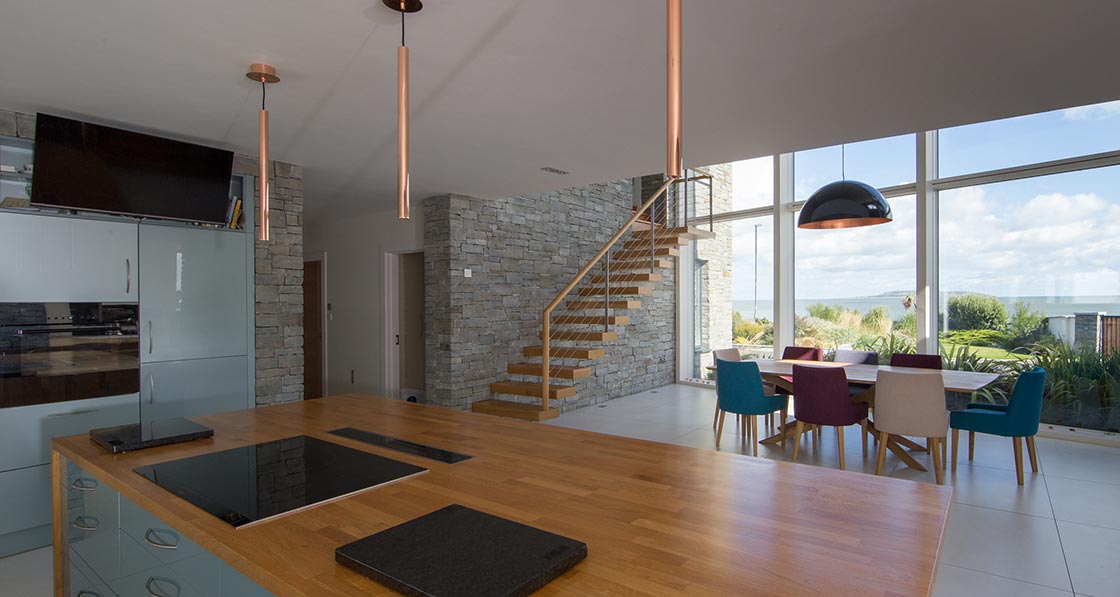 The stunning low energy seaside home that's built from clay 03