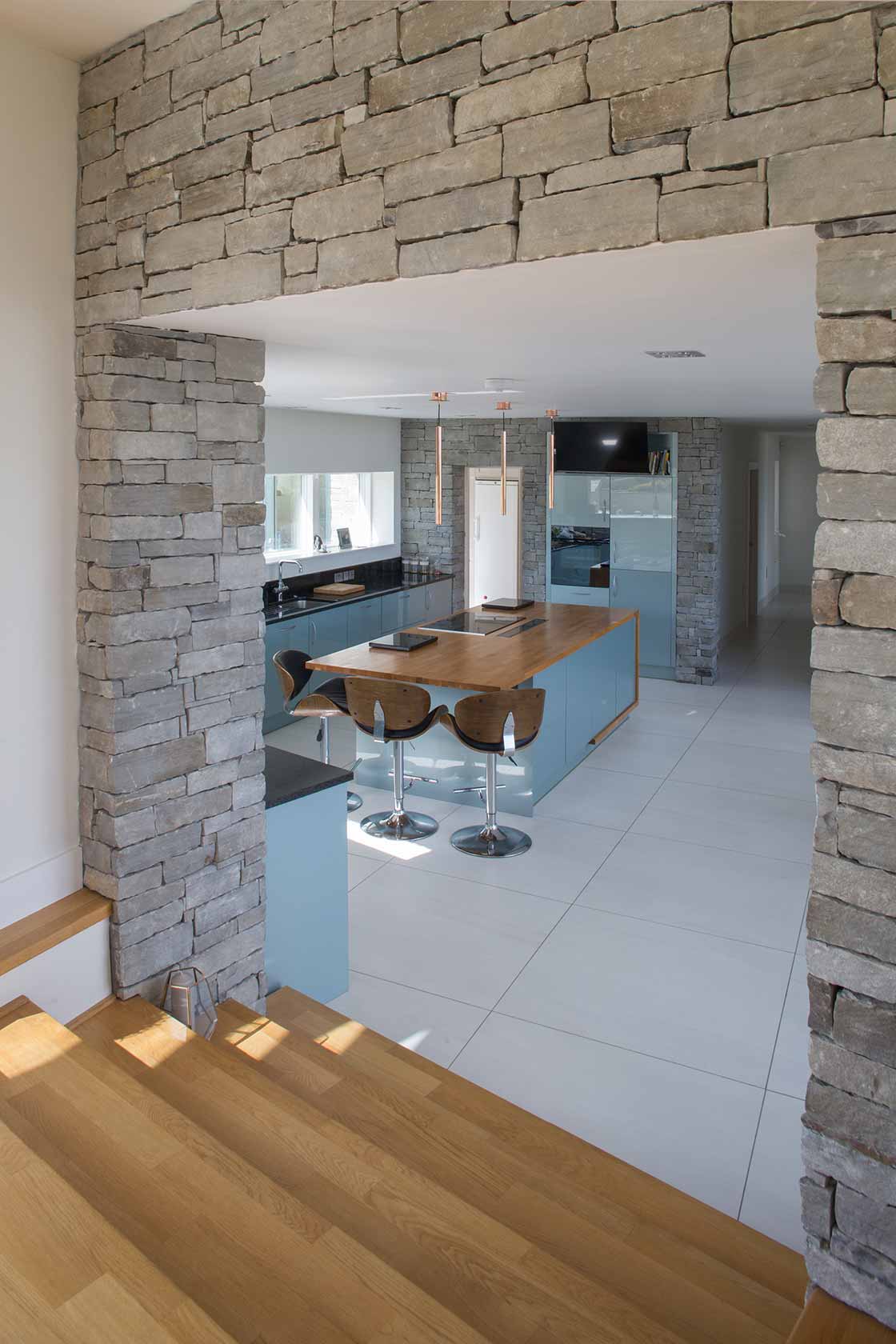 The stunning low energy seaside home that's built from clay 08