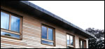 Timber eco home fuses south facing with south Dublin Timber eco home fuses south facing with south Dublin