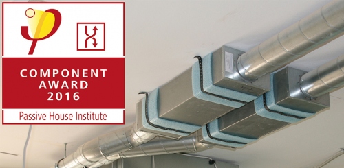 Innovative ventilation designs win passive house component award