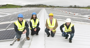 Kingspan installs Ireland's largest solar PV array