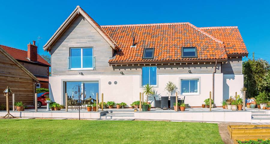 The UK's first green oak passive house