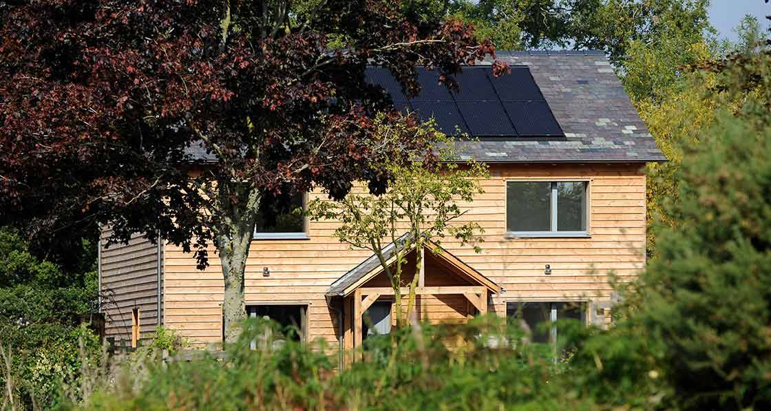 The West Midlands eco house with no energy bills